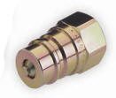 1/4" NPTF Hydraulic Coupler - Male