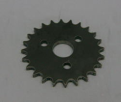 Snow Thrower Auger Rotor 24 Tooth #40 Sprocket with Holes