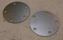 Garden Tractor Dual Wheel Spacer Cover Plates