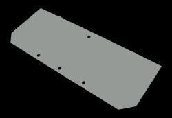 Wide Frame Headlight Bezel - Steel