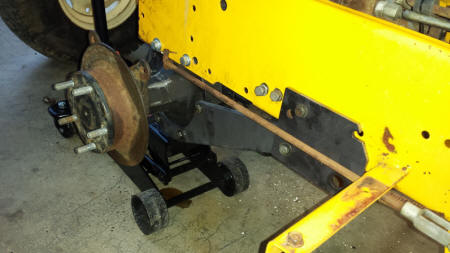 SGT Rear Axle Reinforcement Brace