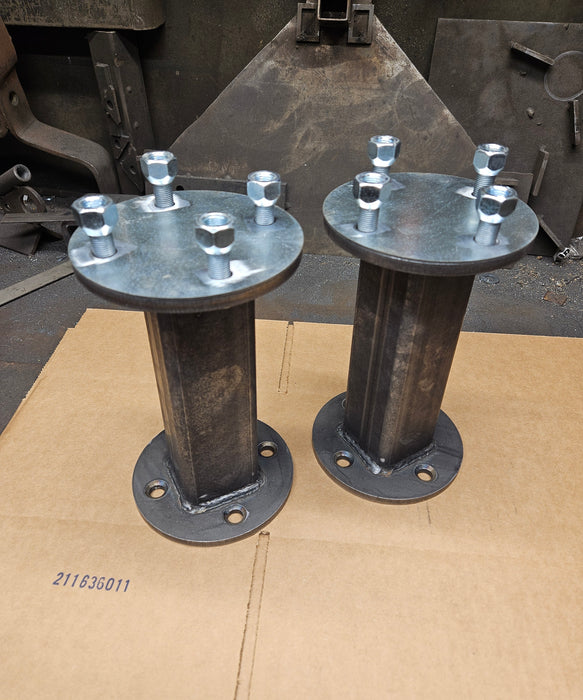 4 Bolt Standard Square Tube Wheel Spacers