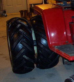 Dual Wheel Spacers - Standard Square Tube