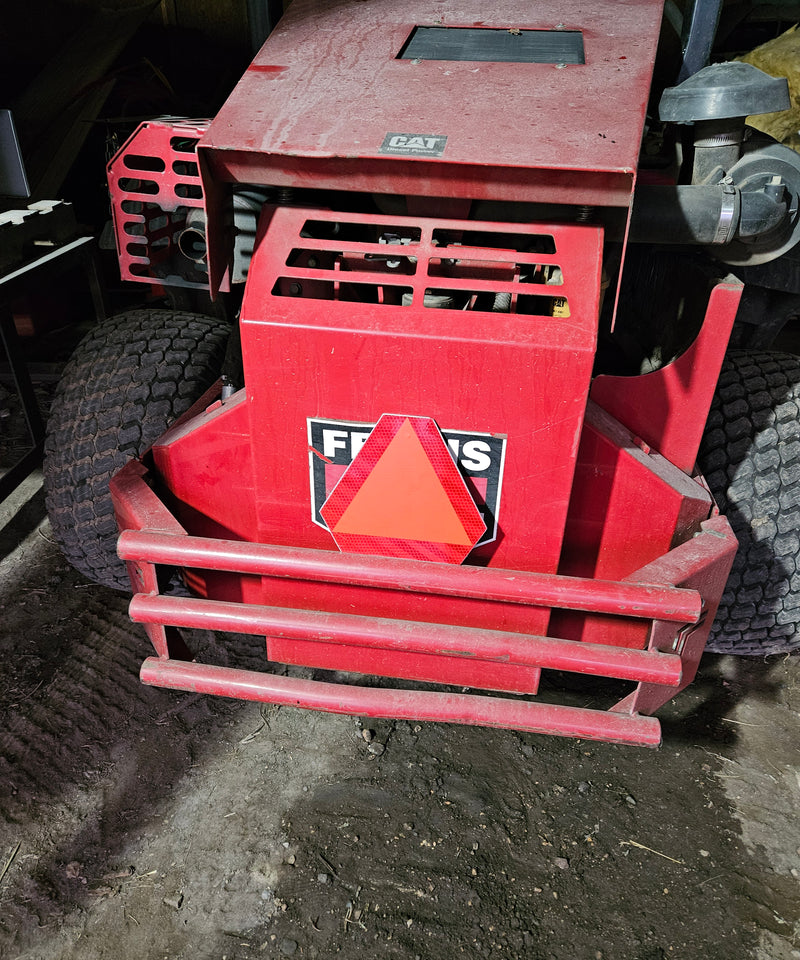 Mini Slow Moving Sign for Garden Tractors